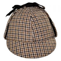 Sherlock Holmes Houndstooth Wool Blend Hat