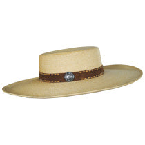 Vaquera Palm Leaf Straw Bolero Hat